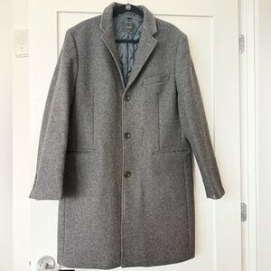 Jcrew ludlow wool coat-charcol grey, 42R